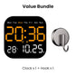 ⏰✨ 50% RABATT! | Multifunktionell Digital Väckarklocka – Temperatur, Justerbar Ljus & Fjärrkontroll!