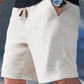 🩳🌿 50% RABATT! | Herr Avslappnade Shorts – Våffelstick, Knytband & Andningsbar Komfort!