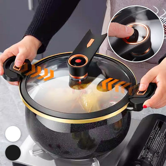 🔥TIDSBEGRÄNSAD KAMPANJ 50% RABATT🍲Emaljerad tryckminipanna med non-stick – spara tid i köket
