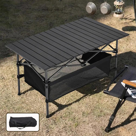 🔥 50 % RABATT! 🏕️ Hopfällbart campingbord – robust, portabelt och klart på några sekunder 🌿✨