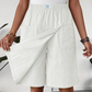 Skort med elastisk midja för damer