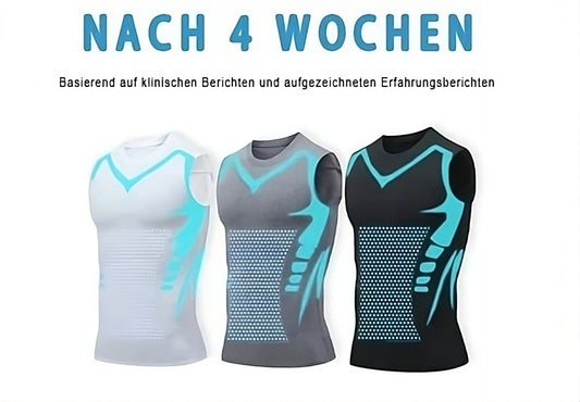 🔥 50% RABATT NU! 💪 Slimoly® Ionic Shaping Vest – Kompression & kylning – Kroppskonturering & ärmlös – Osynlig under kläderna 🕶️