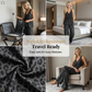 🐆 50% RABATT! 👖 Leopardmönstrat set med ärmlös halternecktopp & vida byxor – Vilt, luftigt & perfekt för sommarens fester och heta dagar ✨
