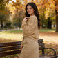 🧶 50% RABATT NU! 🌸 Dam Öppen Front Lös Stickad Kofta – Pointelle-textur & Fladdermusärmar – Enkel Bohemisk Elegans 🍁