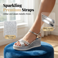 👡🌬️ Sandaler med öppen tå och ankelrem för dam – gör dig längre och bekväma – Betala vid leverans ✨✅