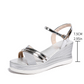 👡🌬️ Sandaler med öppen tå och ankelrem för dam – gör dig längre och bekväma – Betala vid leverans ✨✅