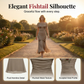 👗 BEGRÄNSAD TID – 50 % RABATT! ✨ Damset med bar axel, topp och kjol – Broderad, fisksvansformad och elegant