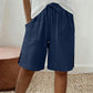 🔥 50% RABATT ☀️ Sommartrend shorts i bomull & linne 🌿 med dragsko & sidoknappar – luftiga, bekväma & stilrena ✨