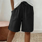 🔥 50% RABATT ☀️ Sommartrend shorts i bomull & linne 🌿 med dragsko & sidoknappar – luftiga, bekväma & stilrena ✨