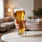 🍺Stor kapacitet utsmyckat präglat ölglas