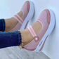 👟🌬️ Andningsbara slip-on plattformsskor