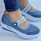 👟🌬️ Andningsbara slip-on plattformsskor