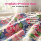🌸 Damen byxor med floral design 🌿 Justerbar midja, bekväm passform & naturlig elegans ✨