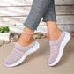 👟🌬️ Andningsbara mesh slip-on skor med halkskydd