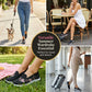 👟🌸 Blommiga mesh slip-on skor