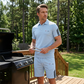 🏆SISTA DAGEN 50% REA🔥Herr Casual Kortärmad Shorts Set