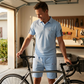 🏆SISTA DAGEN 50% REA🔥Herr Casual Kortärmad Shorts Set