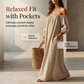 👗 50% RABATT NU! ✨ Off-shoulder Långklänning med Lanternärmar – Framhäver Axlarna & Döljer Överarmarna – Romantisk & Chic 🌸