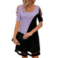 👗✨ Somrig mesh-midiklänning med smickrande färgblock