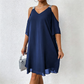 ✨ Elegant V-ringad damklänning – vackert fall, feminin stil och perfekt för sommaren