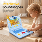 💻 50 % rabatt! 🧸 Interaktiv leksaksdator – med ljus, ljud och lärorika spel – som främjar kreativitet och motorik genom lek 🎵