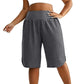📢📢40% OFF !! ⏰Women’s Casual Wide-Leg Knee-Length Shorts