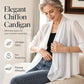 Women's Lightweight Casual Chiffon Cardigan