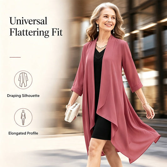 Women's Lightweight Casual Chiffon Cardigan