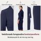 🌸Stor rea – 50 % rabatt💖Elegant figursydd klänning med ståkrage och V-ringning
