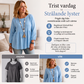 Bästsäljare🔥👚 Ledig löst sittande topp – mjuk och bekväm för vardagen