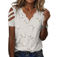 Nyhet✨ 👚 Klassisk scalloped V-hals med hjärtprint