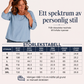 Ny kollektion🛍️Kvinnors ledig tröja med rund hals och 3/4-ärmar