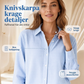 Kvinnors retro rutiga långärmad topp