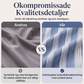 Damens lösa tvådelade lediga set med V-ringning och ränder