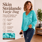 Elegant V-ringad topp med paljetter för kvinnor