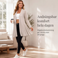 🌸🧥Ny ankomst - Elegant öppen kofta med stickad textur – Mjuk, bekväm och mångsidig stil för alla tillfällen