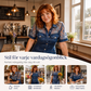Damens mode: Genomskinlig spets-denim-miniklänning