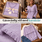 Kvinnors vintage topp med fransar, ledig stil