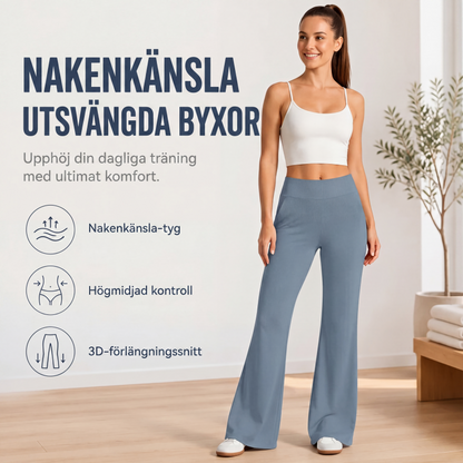 Höjda utsvängda yogabyrxor