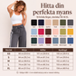 🌸 50 % RABATT NU! Raka byxor med hög midja för dam – byxorna som passar till alla stilar
