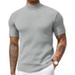 Casual Slim Fit T-Shirt med Polokrage för Herr