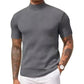 Casual Slim Fit T-Shirt med Polokrage för Herr