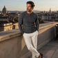 Herr Henley-skjorta i slim fit