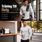 Herr Henley-skjorta i slim fit