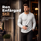 Herr Henley-skjorta i slim fit