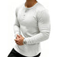 Herr Henley-skjorta i slim fit