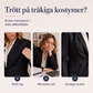 Kvinnors 3-delad kostymset: kavaj, topp och byxor