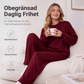 Bästsäljare🔥 🧶 Mjukt stickat set med vida ben – andningsbar komfort för vardag och resor