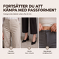 Damkavajbyxor med hög midja och elastisk baksida