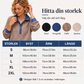 🍂Höstnyheter| Damstickad topp med kontrasterande denimmudd